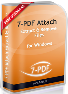 PDF Attach Extract and Remove | 7-PDF