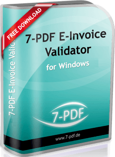 PDF E-Invoice Validator | 7-PDF